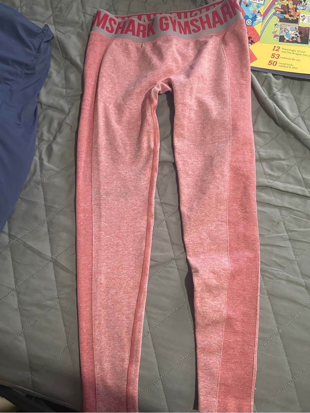 Gymshark Heather Rose Seamless Leggings